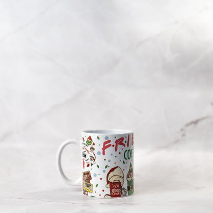 Christmas Friends Ceramic Mug